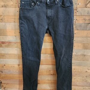 Levi's Dark Gray Men's Straight Jeans